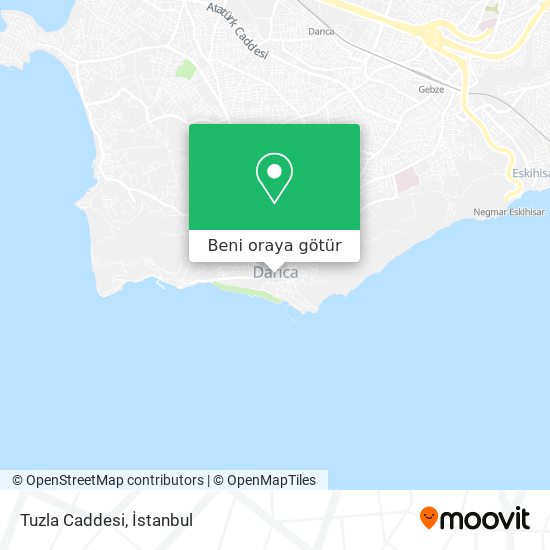 Tuzla Caddesi harita