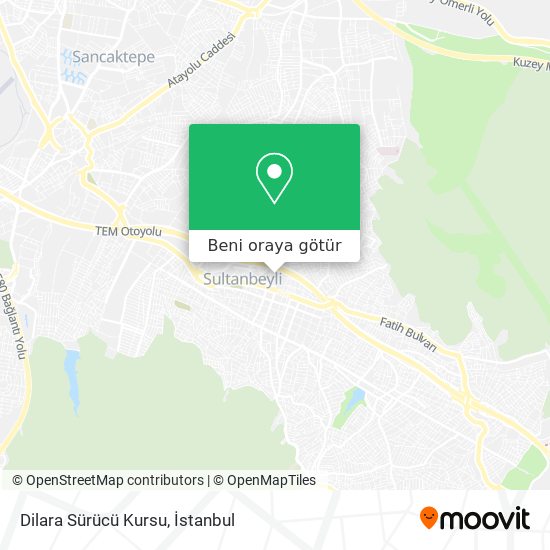 Dilara Sürücü Kursu harita