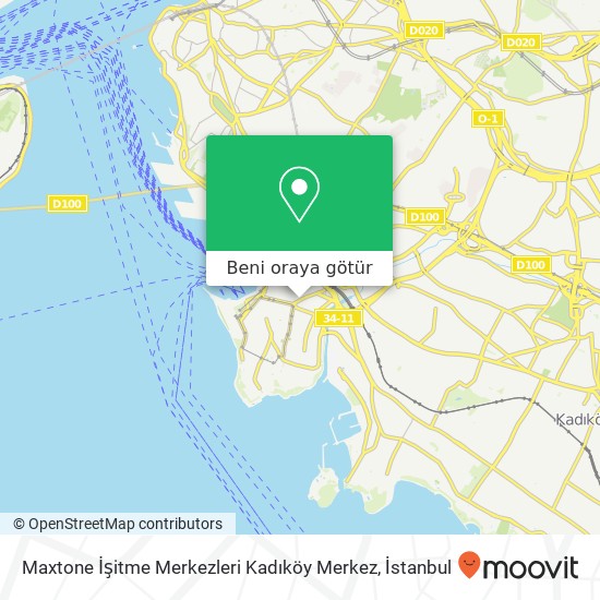Maxtone İşitme Merkezleri Kadıköy Merkez harita