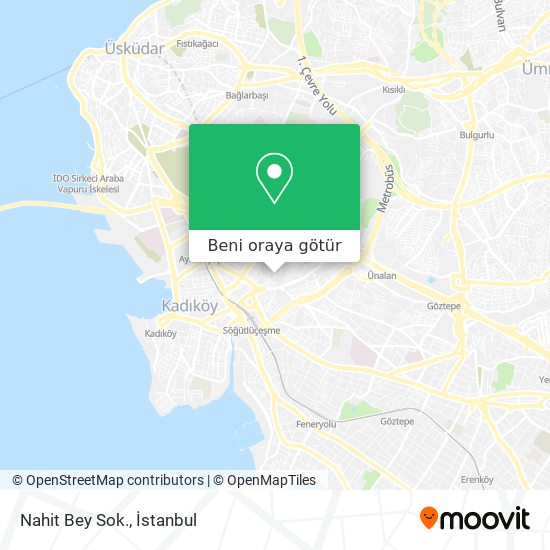 Nahit Bey Sok. harita