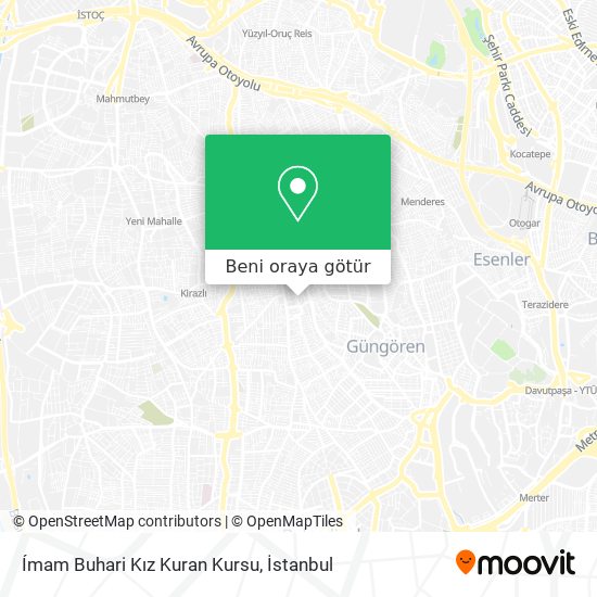 Ímam Buhari Kız Kuran Kursu harita