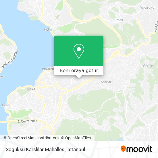 Soğuksu Karslılar Mahallesi harita