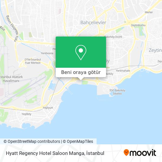 Hyatt Regency Hotel Saloon Manga harita