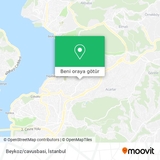 Beykoz/cavusbasi harita