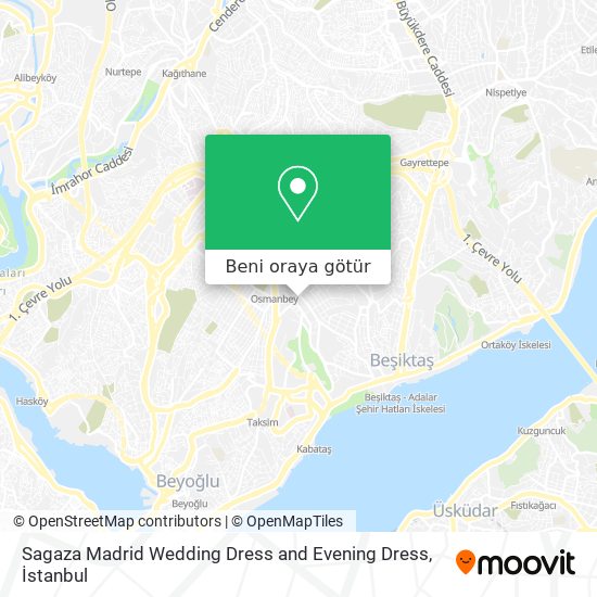 Sagaza Madrid Wedding Dress and Evening Dress harita