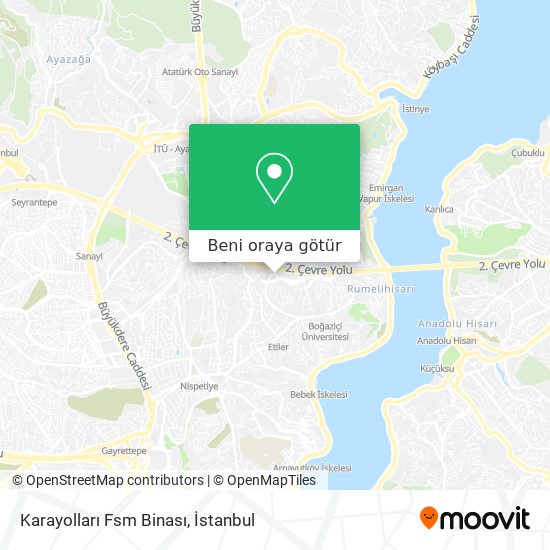 Karayolları Fsm Binası harita