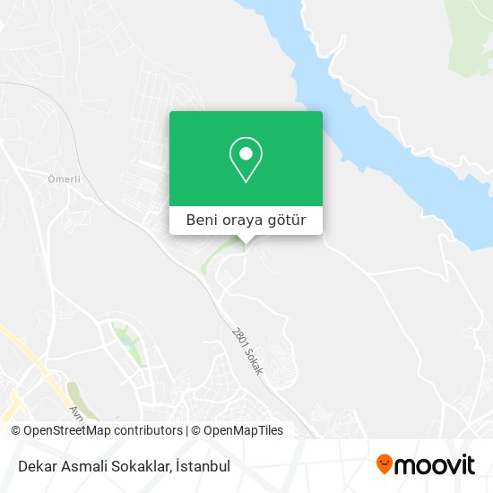 Dekar Asmali Sokaklar harita