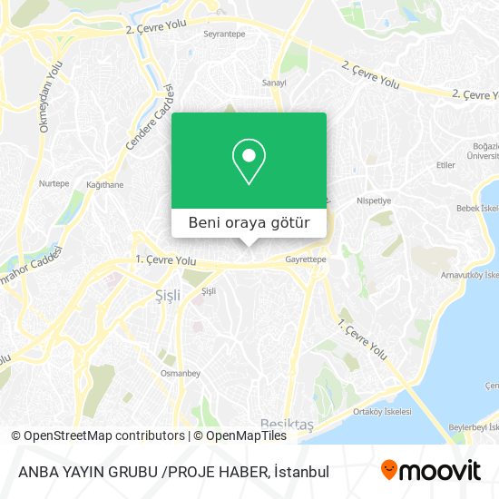 ANBA YAYIN GRUBU /PROJE HABER harita