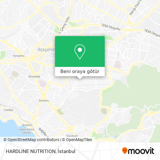 HARDLINE NUTRITION harita