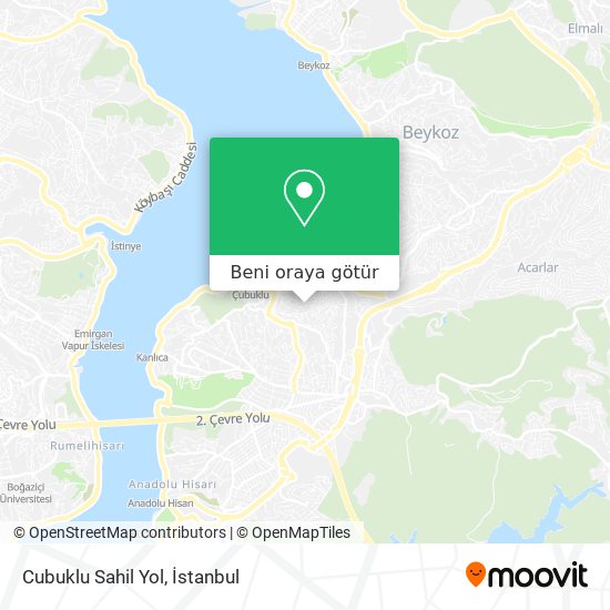 Cubuklu Sahil Yol harita