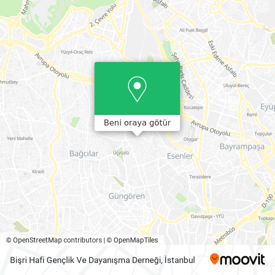 Bişri Hafi Gençlik Ve Dayanışma Derneği harita