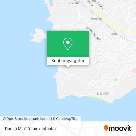 Darıca MinT Yapım harita