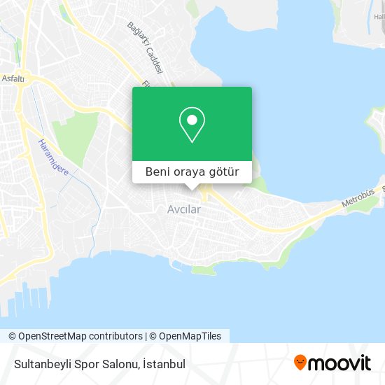 Sultanbeyli Spor Salonu harita