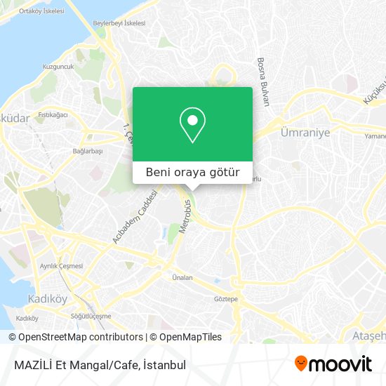 MAZİLİ Et Mangal/Cafe harita