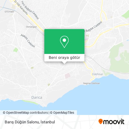 Barış Düğün Salonu harita