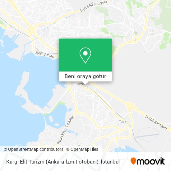 Kargı Elit Turizm (Ankara-İzmit otobanı) harita