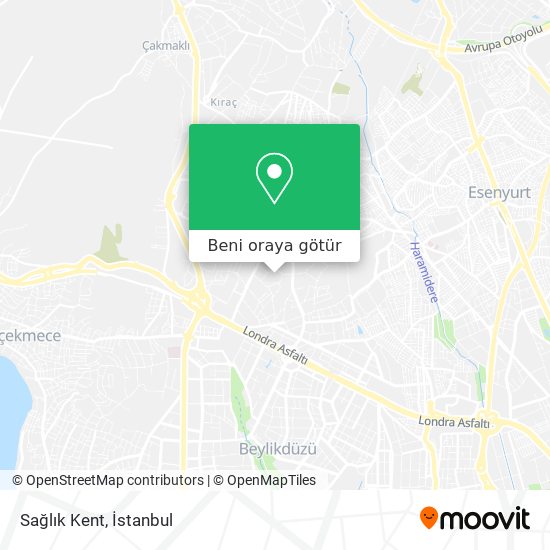 Sağlık Kent harita