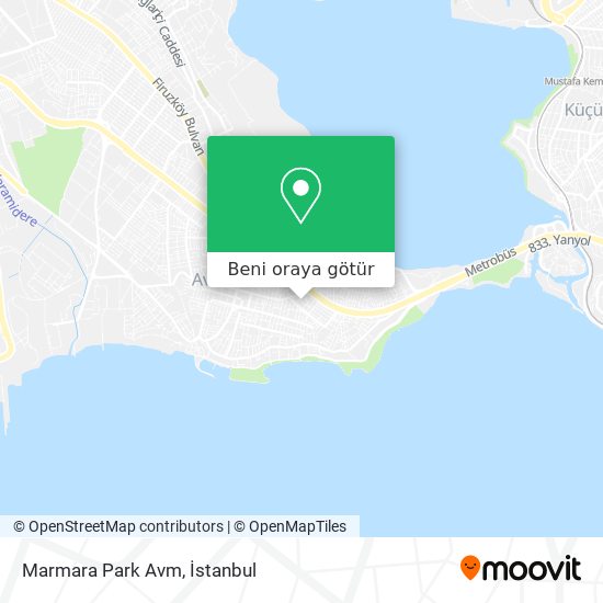 Marmara Park Avm harita
