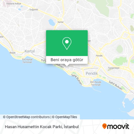 Hasan Husamettin Kocak Parki harita