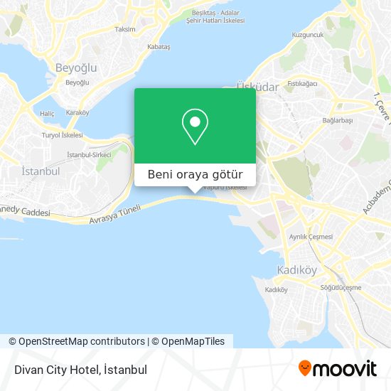 Divan City Hotel harita