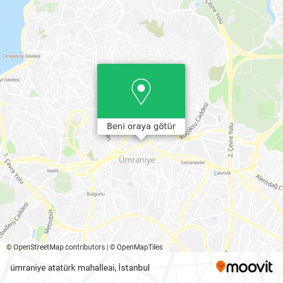 ümraniye atatürk mahalleai harita