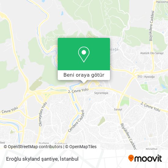 Eroğlu skyland şantiye harita