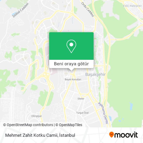 Mehmet Zahit Kotku Camii harita
