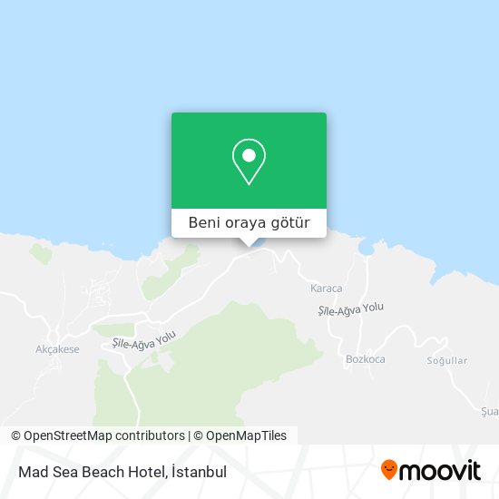 Mad Sea Beach Hotel harita