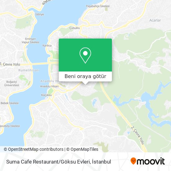 Suma Cafe Restaurant / Göksu Evleri harita