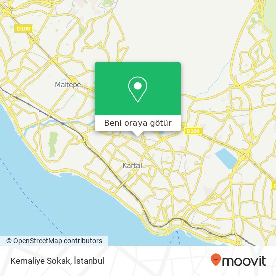 Kemaliye Sokak harita