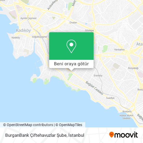 BurganBank Çiftehavuzlar Şube harita
