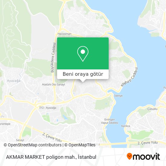 AKMAR MARKET poligon mah. harita