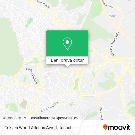 Tekzen World Atlantis Avm harita