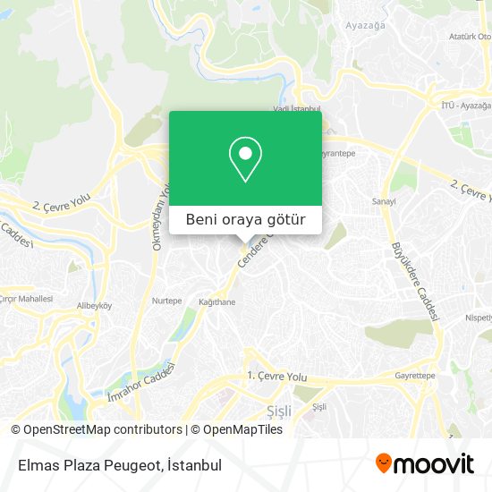 Elmas Plaza Peugeot harita