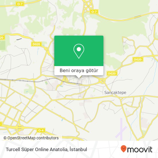 Turcell Süper Online Anatolia harita