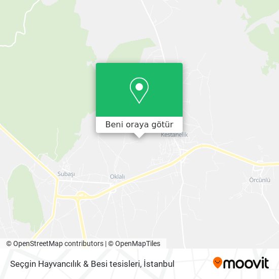 Seçgin Hayvancılık & Besi tesisleri harita