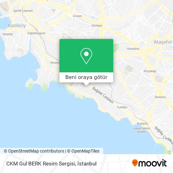 CKM Gul BERK Resim Sergisi harita