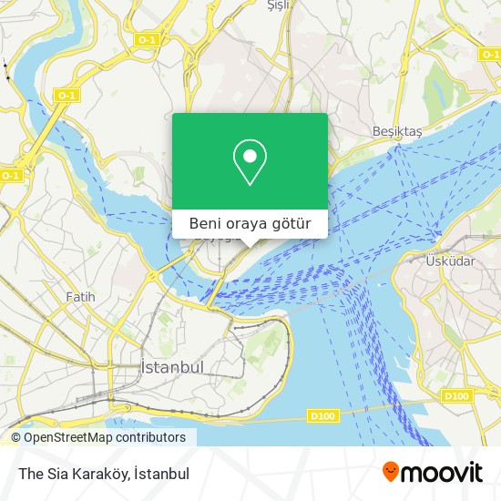 The Sia Karaköy harita