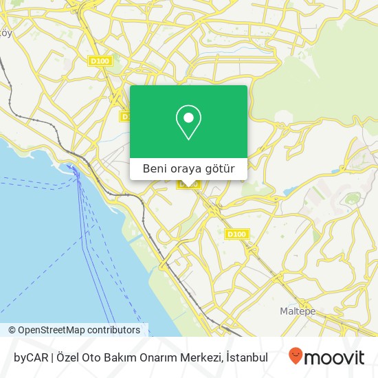 byCAR | Özel Oto Bakım Onarım Merkezi harita