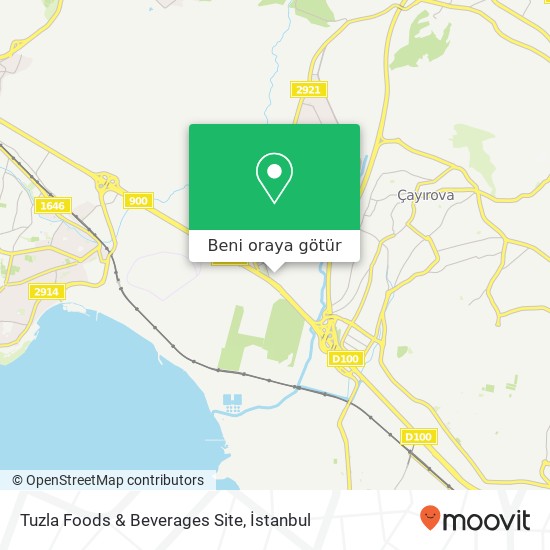 Tuzla Foods & Beverages Site harita