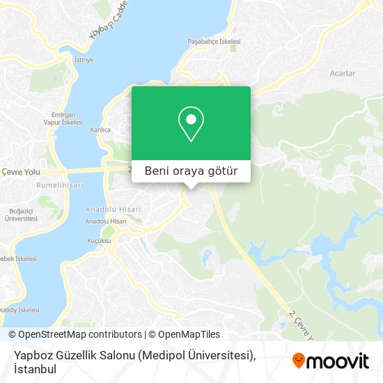 Yapboz Güzellik Salonu (Medipol Üniversitesi) harita