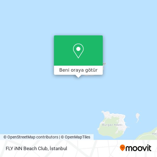 FLY iNN Beach Club harita