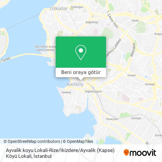 Ayvalik koyu Lokali-Rize / Ikizdere / Ayvalik (Kapse) Köyü Lokali harita