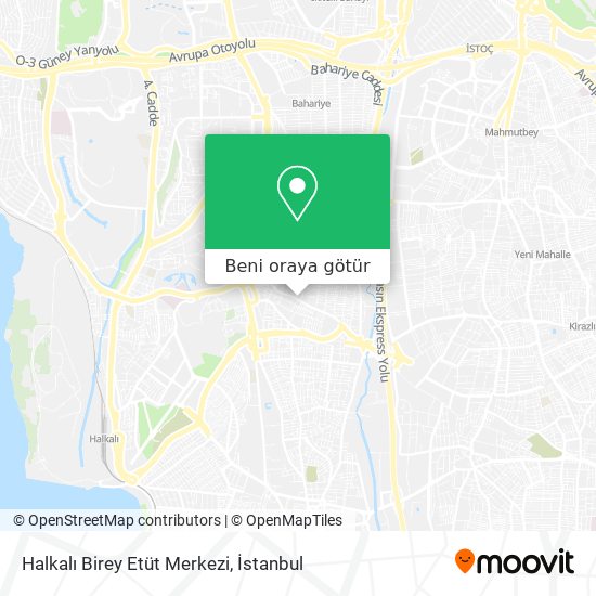 Halkalı Birey Etüt Merkezi harita