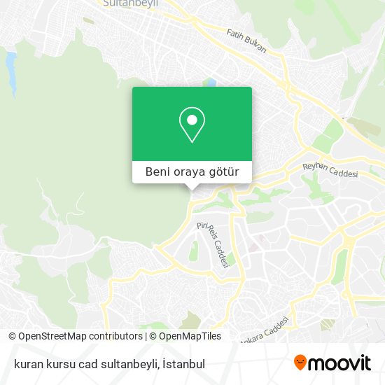 kuran kursu cad sultanbeyli harita