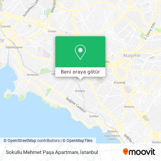 Sokullu Mehmet Paşa Apartmanı harita
