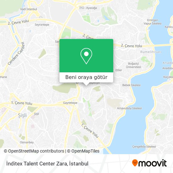 İnditex Talent Center Zara harita