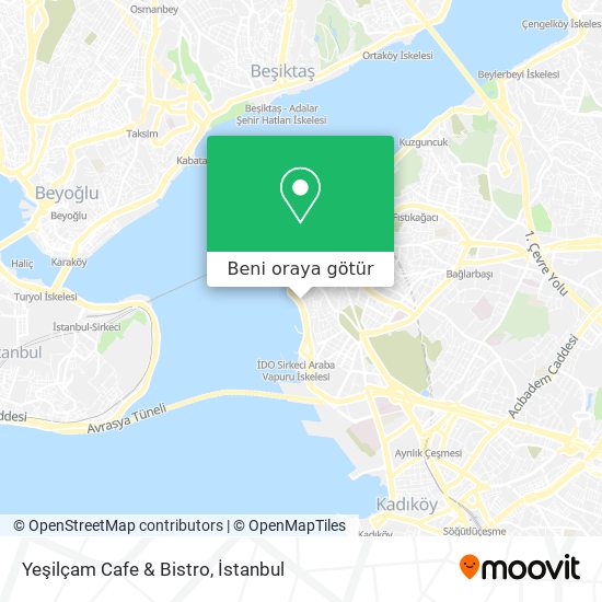 Yeşilçam Cafe & Bistro harita