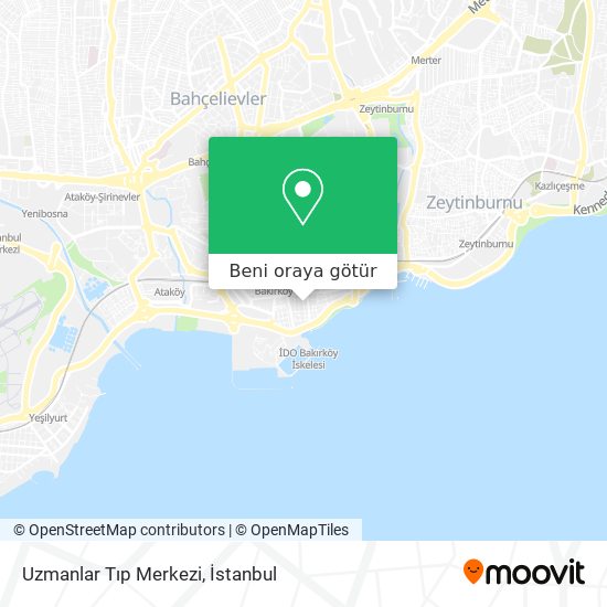 Uzmanlar Tıp Merkezi harita
