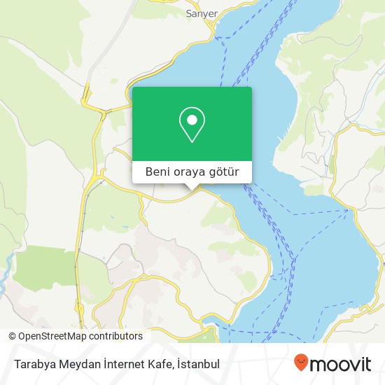 Tarabya Meydan İnternet Kafe harita